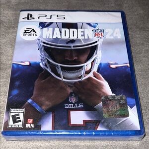 New Madden NFL 24 for PS5 - Blue Case